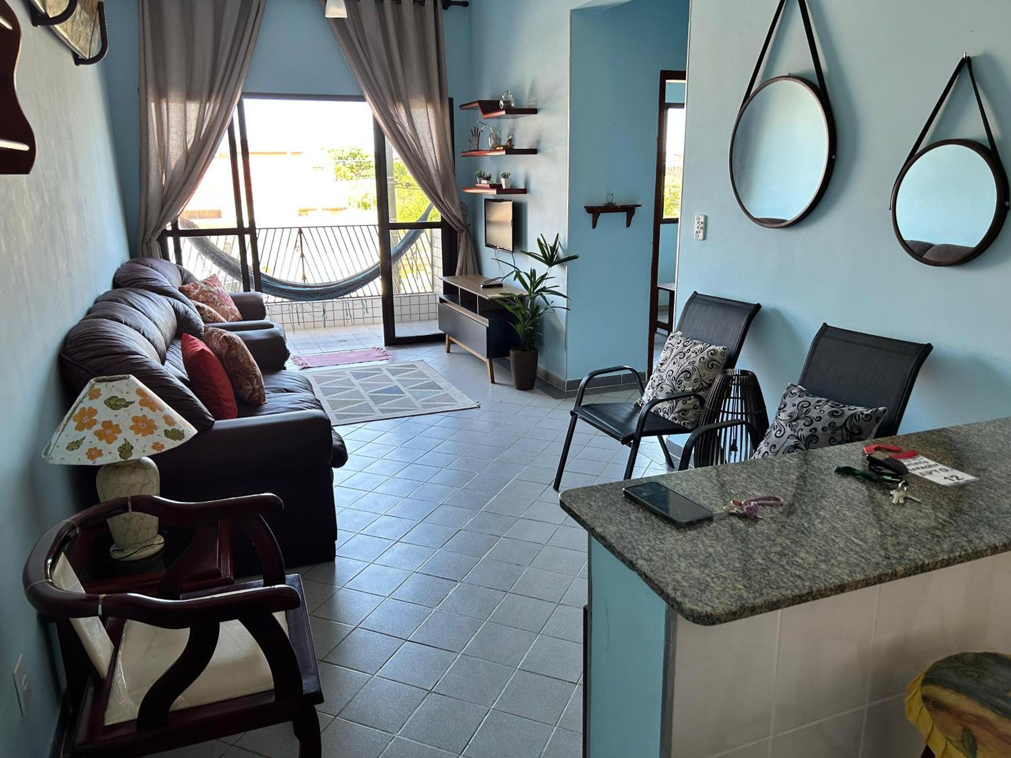 Ap Beira-Mar Com Wi-Fi E Garagem Apartamento Mongaguá Quarto foto